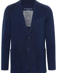 SU4-4253 Giacca Monopetto Oxford Blu Francia Man