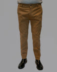 UW4- Pantalone Chino Smart Read Camel Man