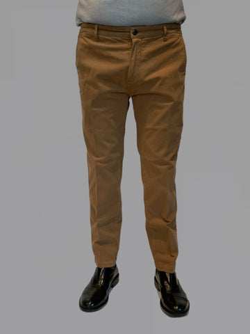 UW4- Pantalone Chino Smart Read Camel Man