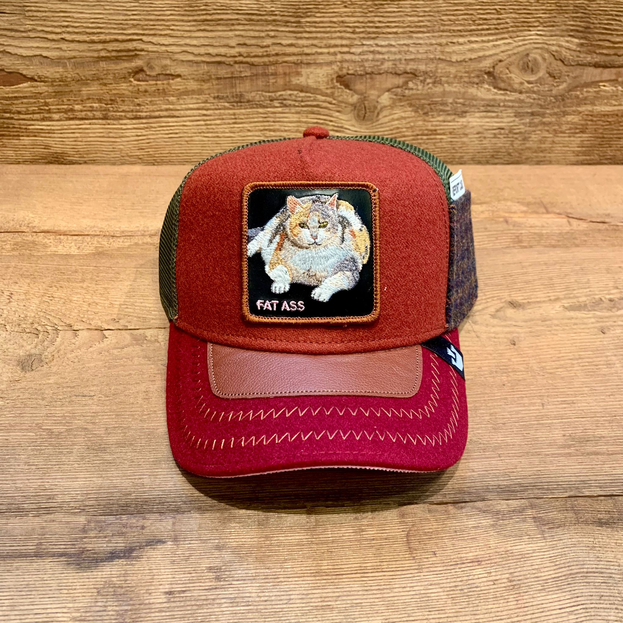 Cappello Freshman Fifteen Fat Cat Rust