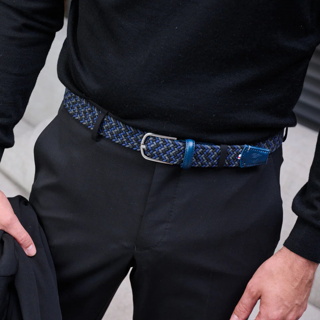 Cintura ELAS ZURICH TRIO Navy Blue Black Grey