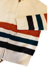 W6-DYER BAY CARDIGAN ZIP Natural Man