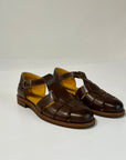 S6-9010 Scarpa Aperta Vitello Cacao