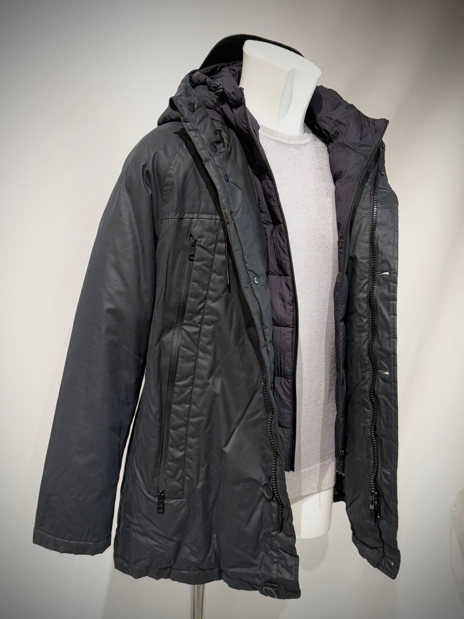 UW4-PAPERJK Giaccone Cerato Dark Blu Man