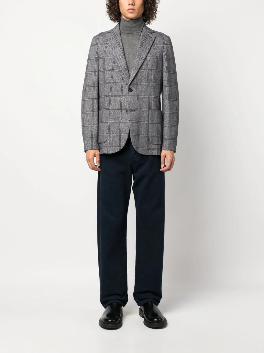 WU3-4122 Giacca Monopetto Blu Man