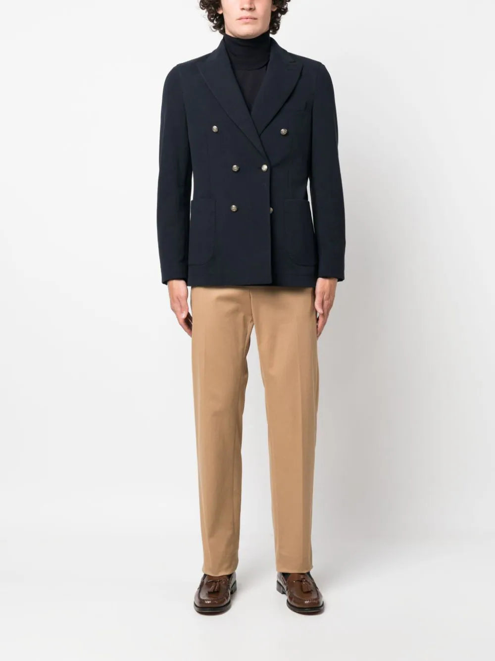 WU3-4008-3582 Giacca Doppiopetto Blu Man