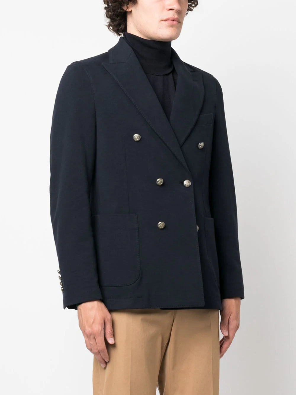 WU3-4008-3582 Giacca Doppiopetto Blu Man