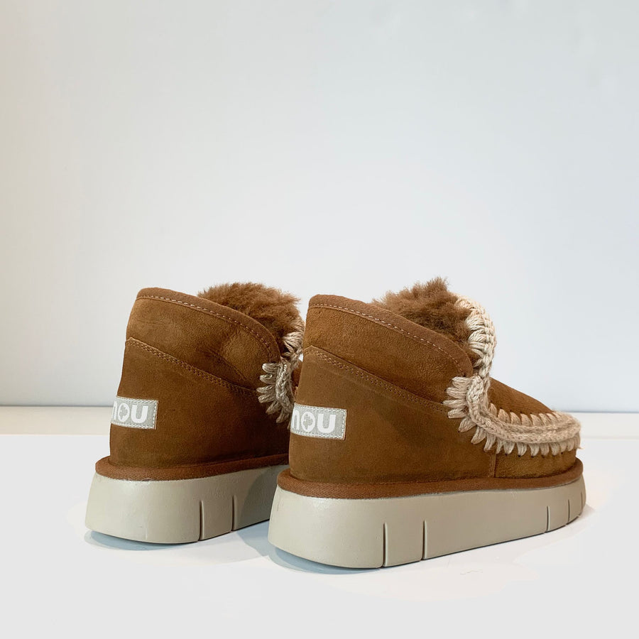 W4-ESKIMO Bounce Sneaker Cognac