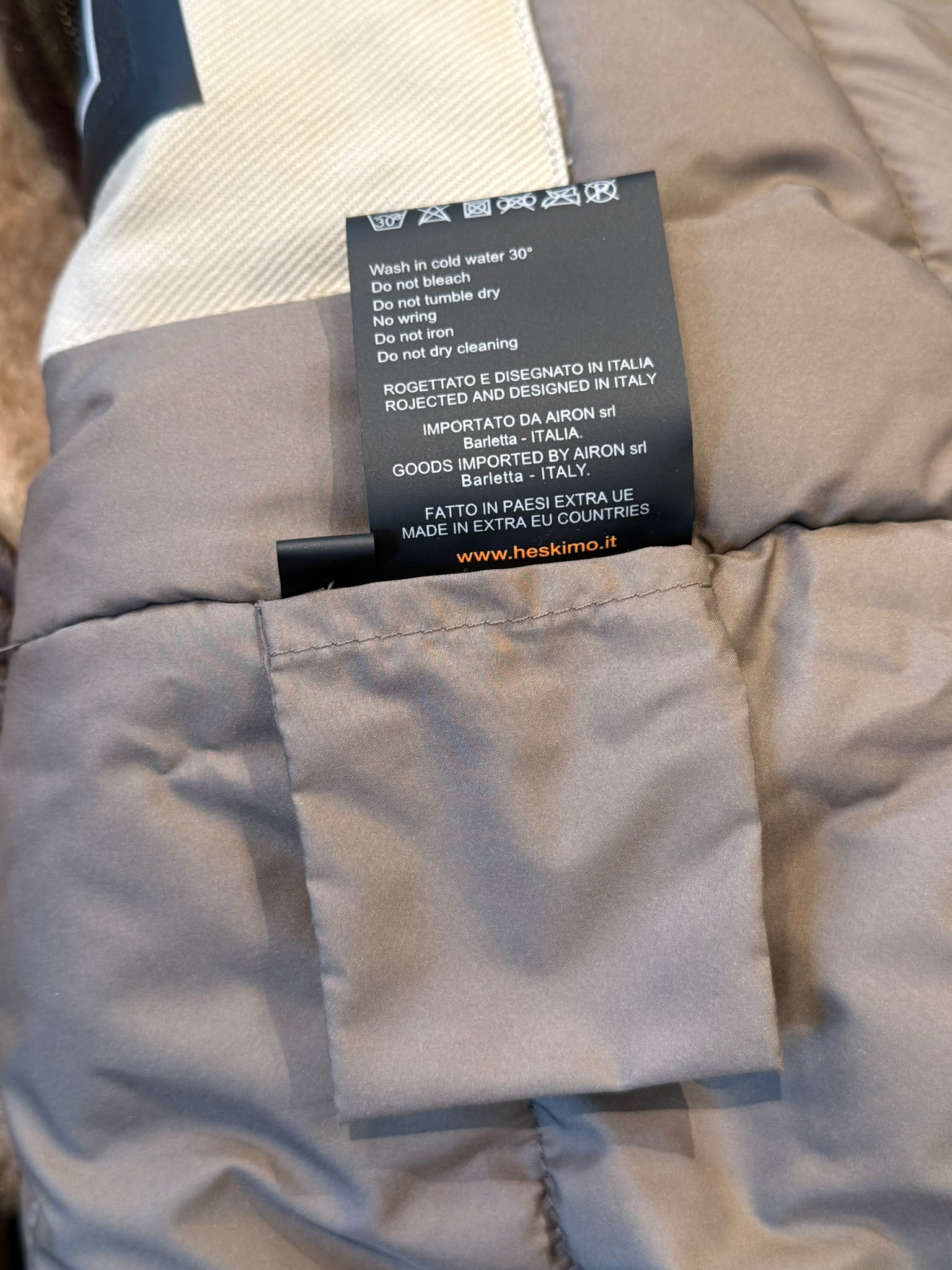 W6-0075 Parka Lungo Perla Man