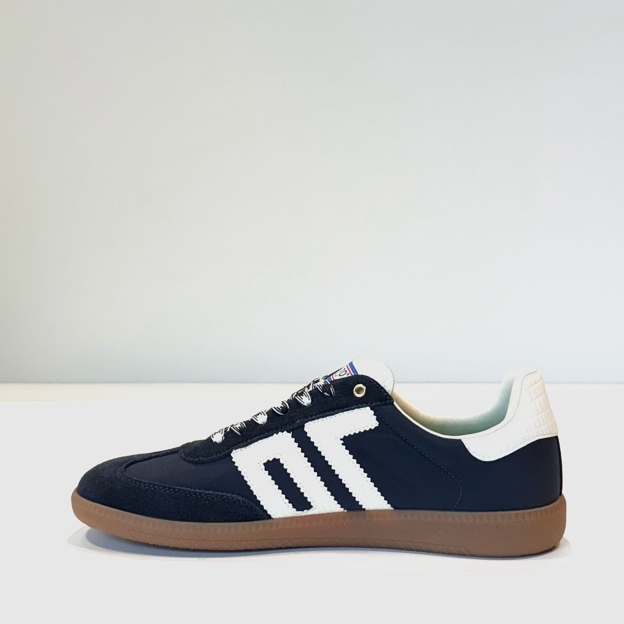 US5-GHOST Suede Navy Croc Man