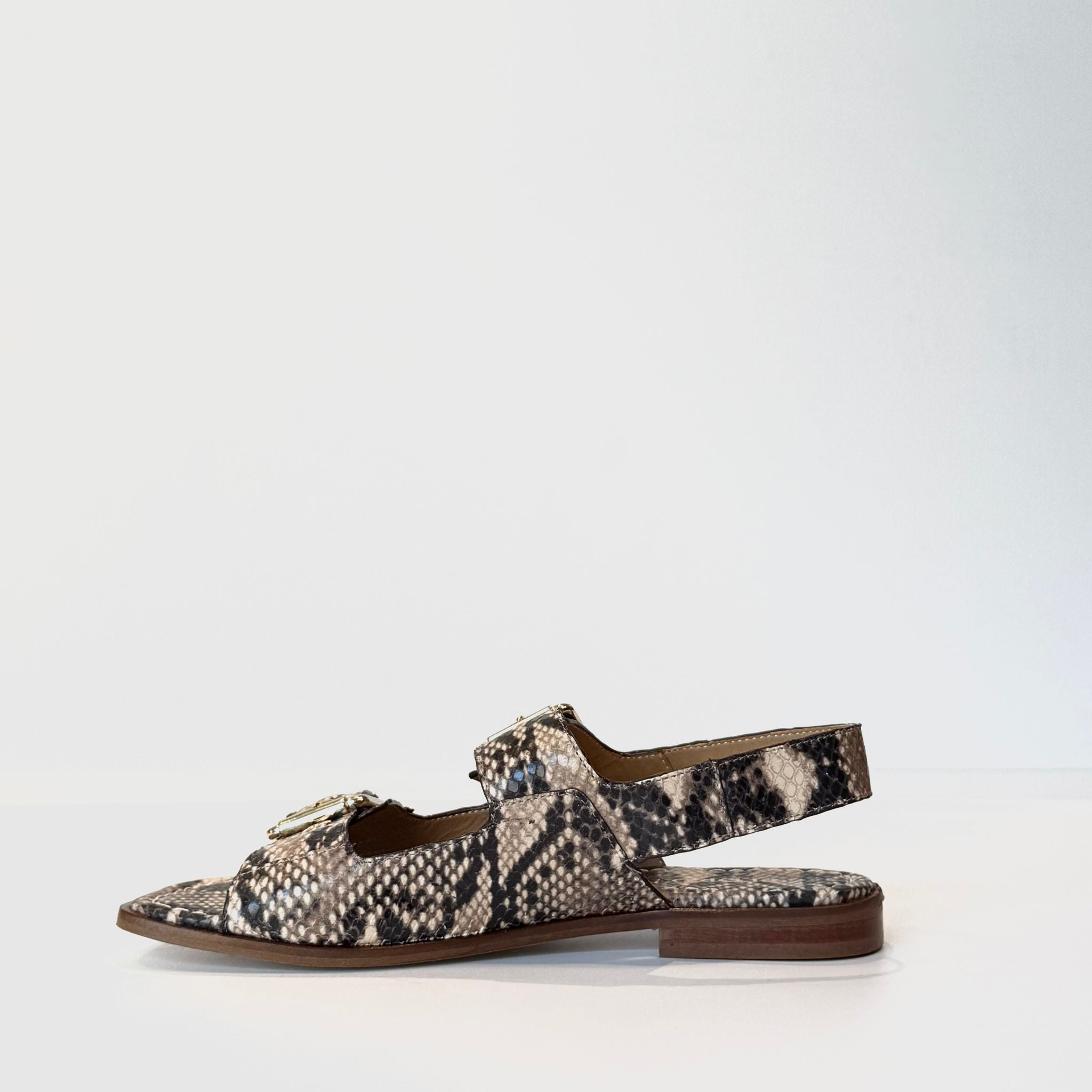 S5-17029 Sandalo Fibbie Beige