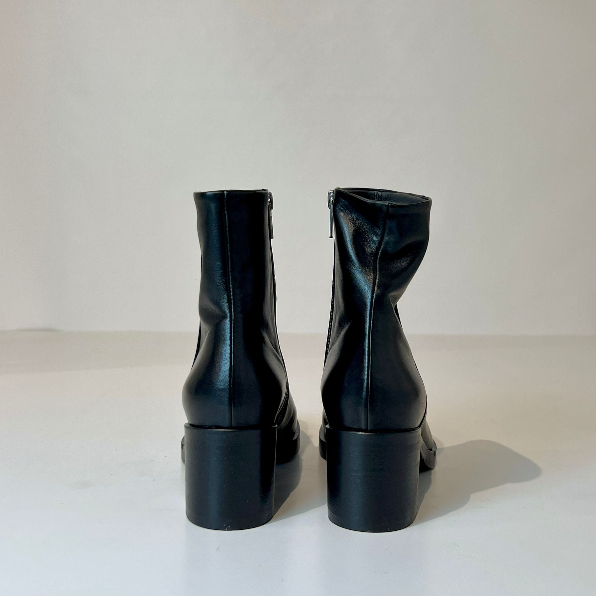 W5-9515 Tronchetto Zip Glove Nero