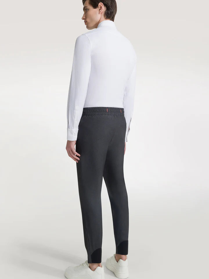 US4-261 Camicia Microfantasia Bianco Man