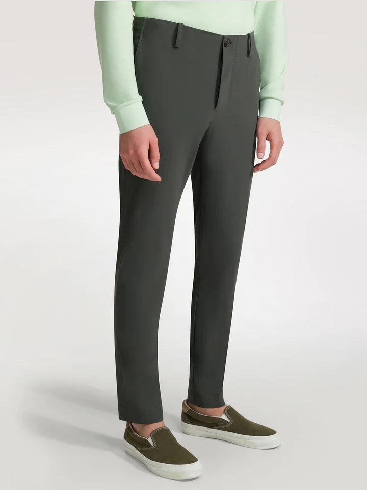 US4-304 Pantalone Revo Week End Verde Prato Man