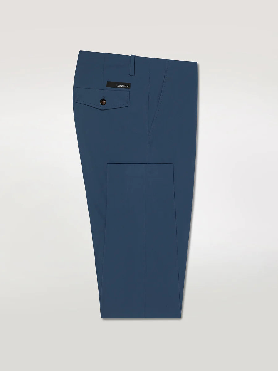 US4-304 Pantalone Revo Week End Blu New Royal Man