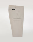 US4-318 Pantalone Micro Chino Beige84D Man