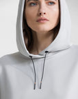 DS4-657 Duran Hood Fleece Ghiaccio Woman