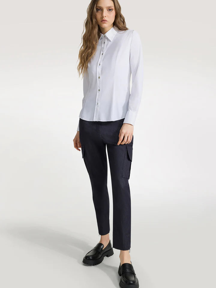 DS4-750 Camicia Oxford Bianco Woman