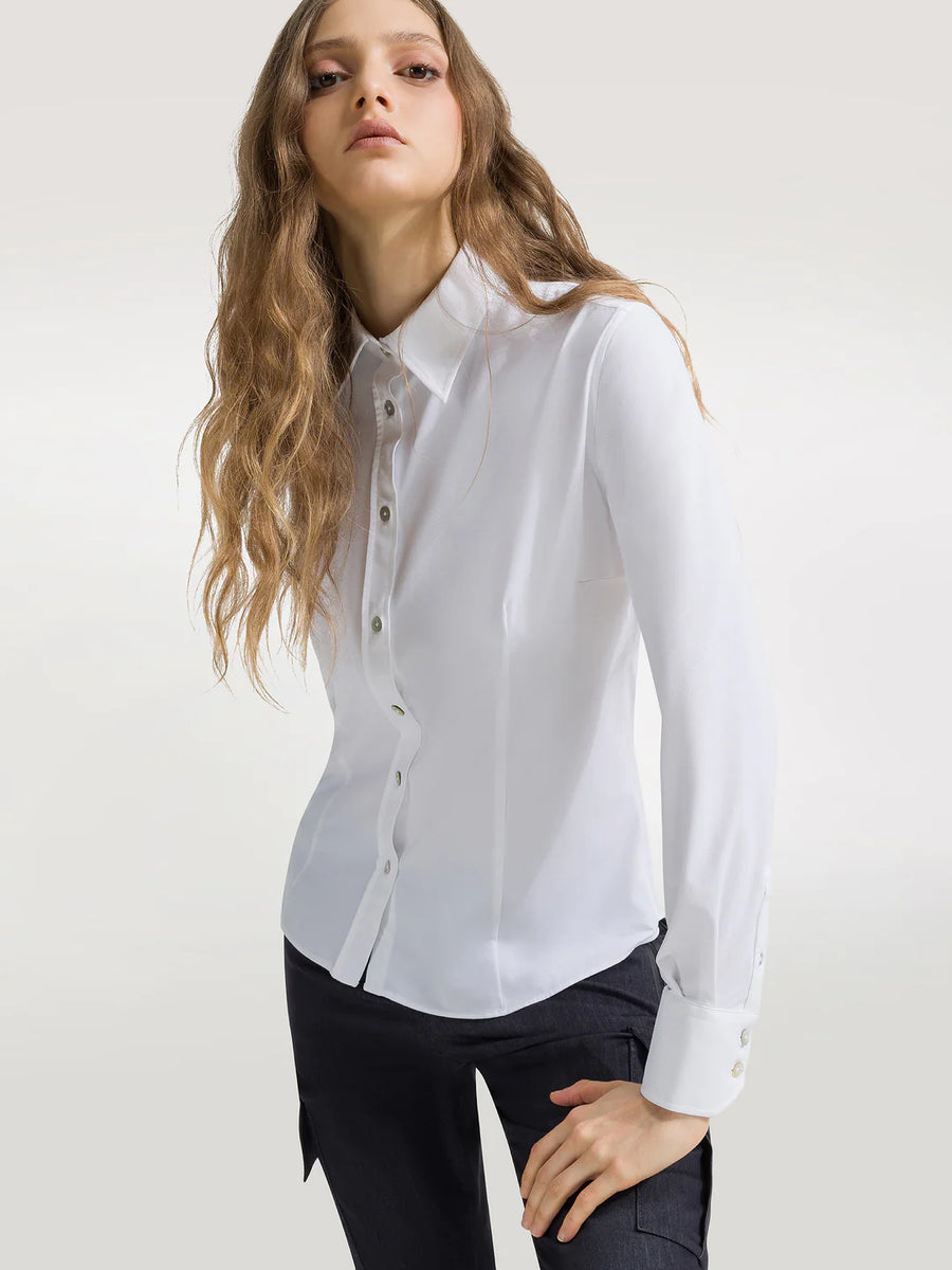 DS4-750 Camicia Oxford Bianco Woman