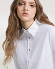 DS4-750 Camicia Oxford Bianco Woman