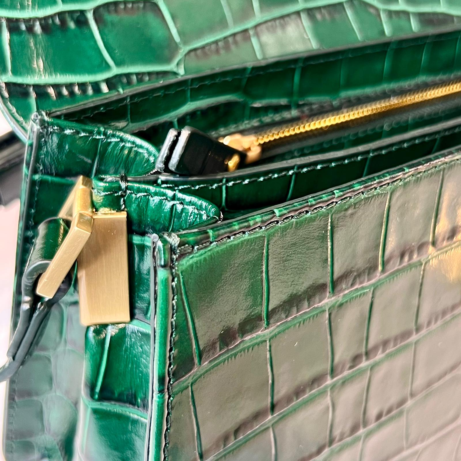 W5-1902 FLAVIA Borsa Cocco Foresta