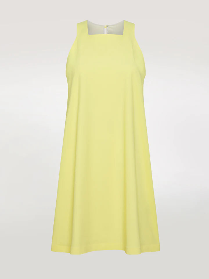 DS4-803 Dress Revo Trapeze Giallo Macaro Woman