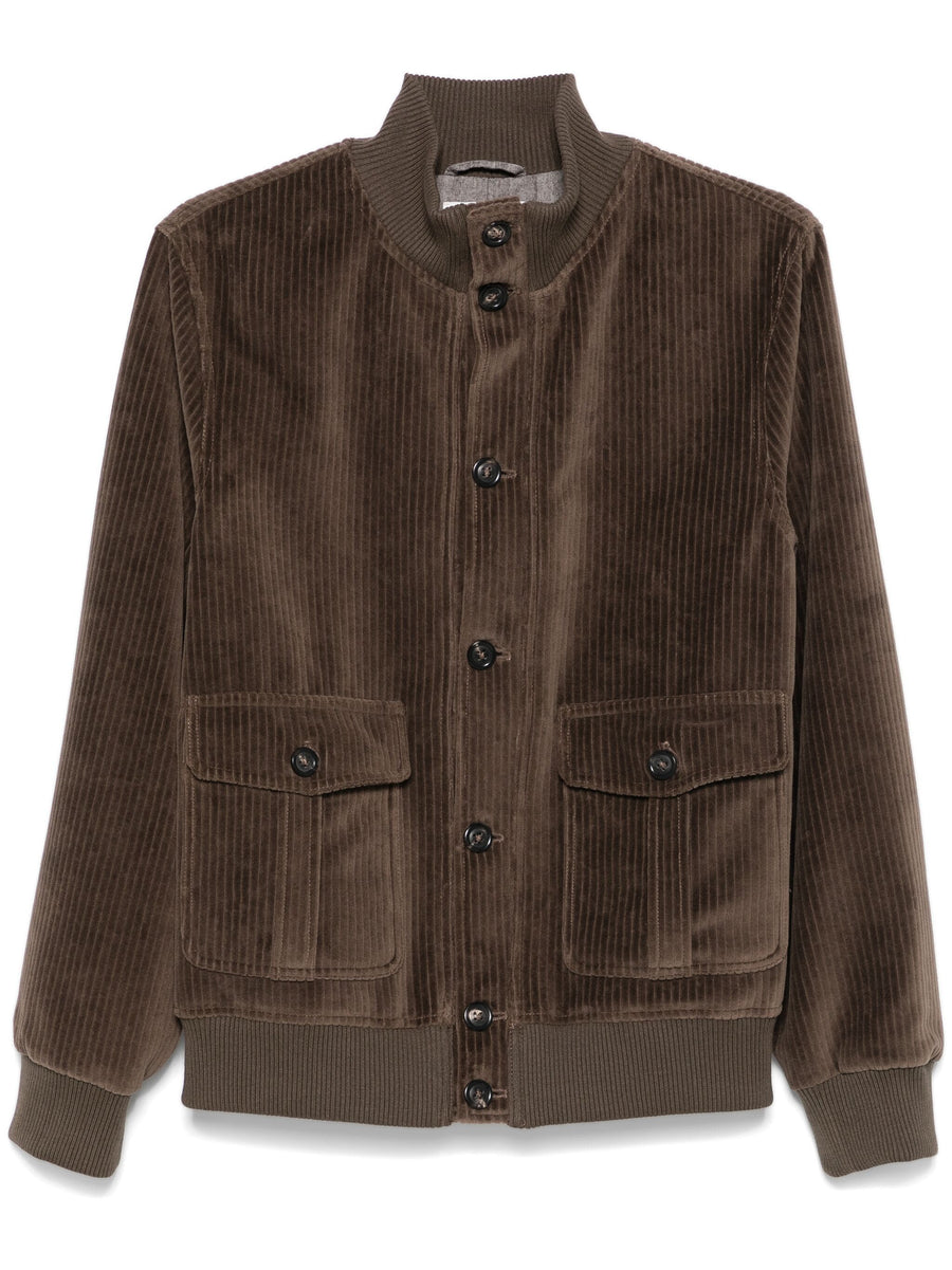 UW4-4490 Bomber A Coste Corduroy Peltro Man