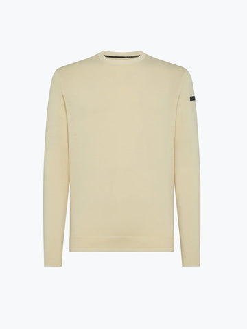 US5-108 Cotonissimo Round Knit Orange Man