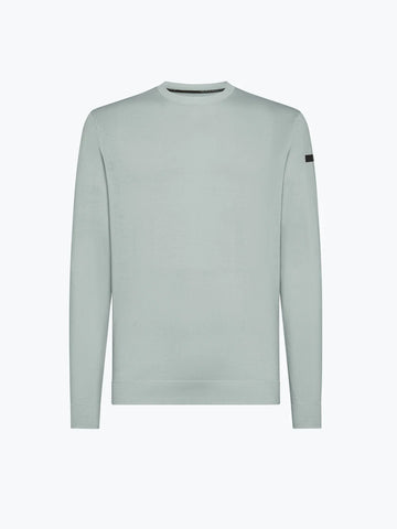 US5-108 Cotonissimo Round Knit Bit Of Blue Man