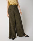 W5-25013 Pantalone Con Pinces Nero Evo