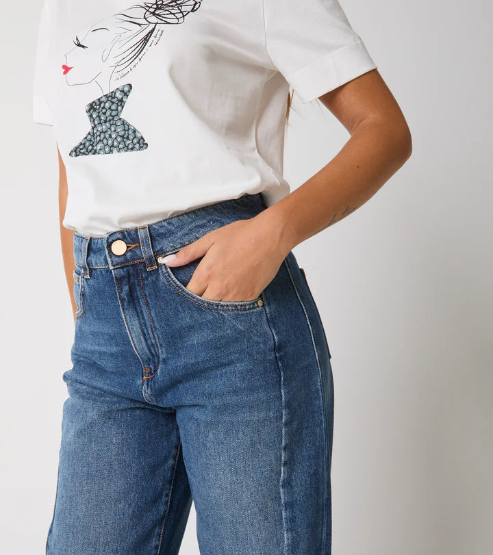 W5-26010 Jeans Cropped