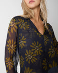 W5-45029 Blusa Seta Stampata