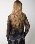 W5-45029 Blusa Seta Stampata