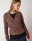 W5-53004 Cardigan in Filato Alpaca Animalier