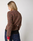 W5-53004 Cardigan in Filato Alpaca Animalier