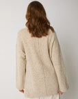W5-53032 Maglia Dolcevita in Lana con Spacchi