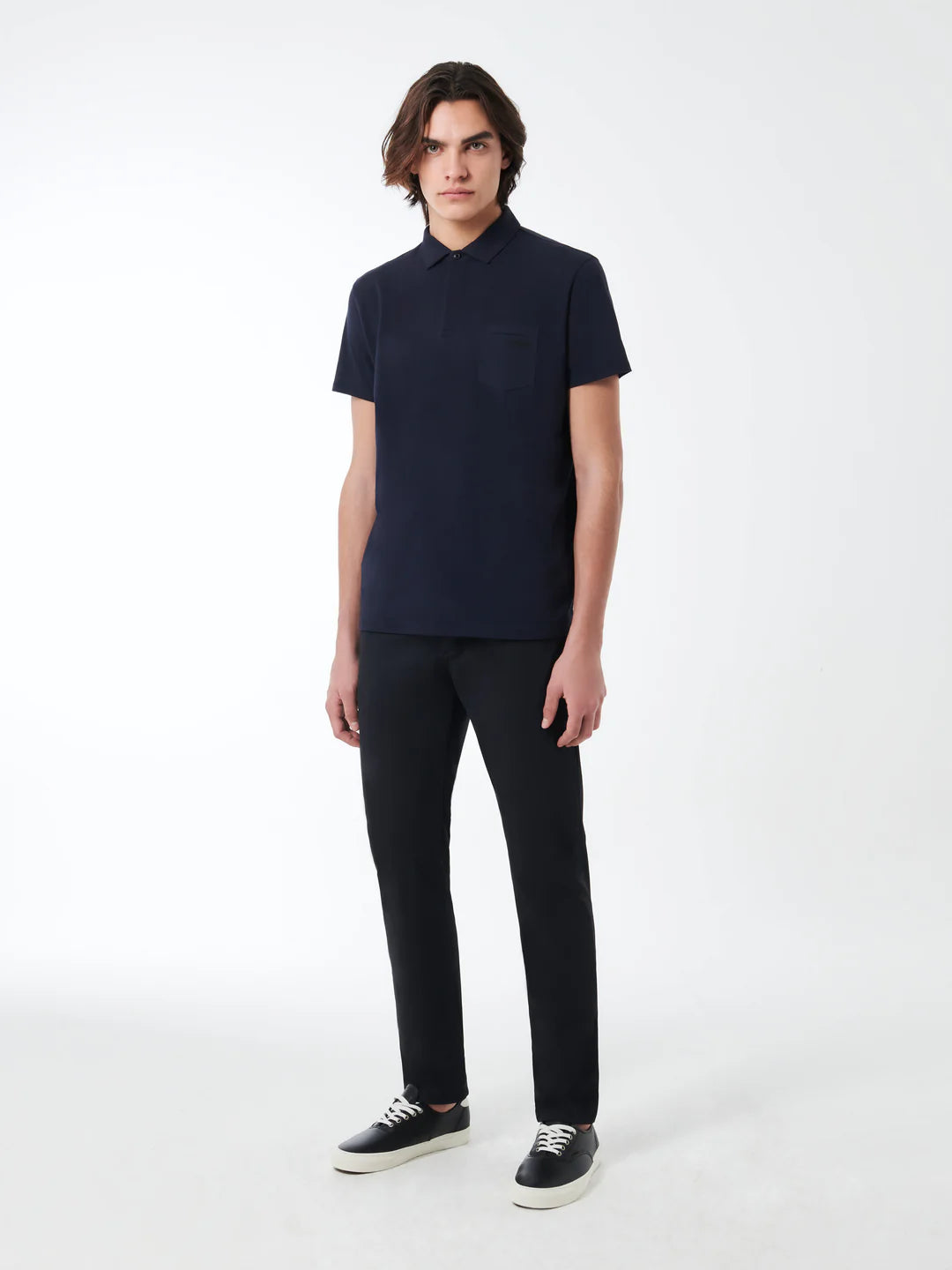 US5-201 Polo Revo Blue/Black Man