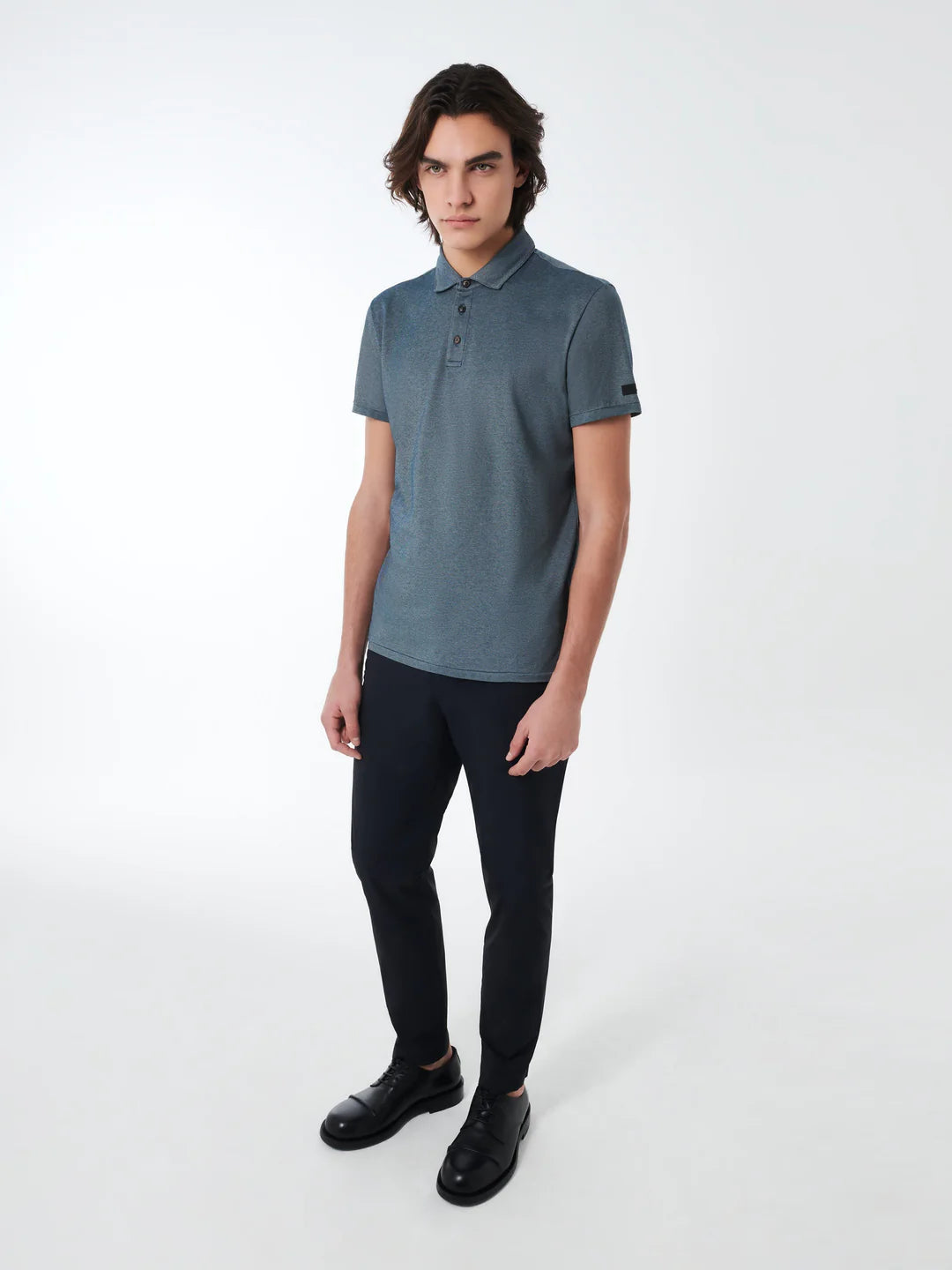 US5-222 Polo Doticon White Sand Man