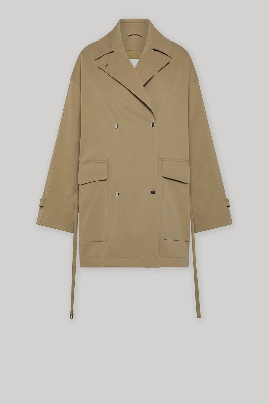 W5-9322 Trench Corto Cammello 0145