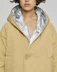 W5-9341 Giacca Nylon Reversibile Silver/Sand 9144
