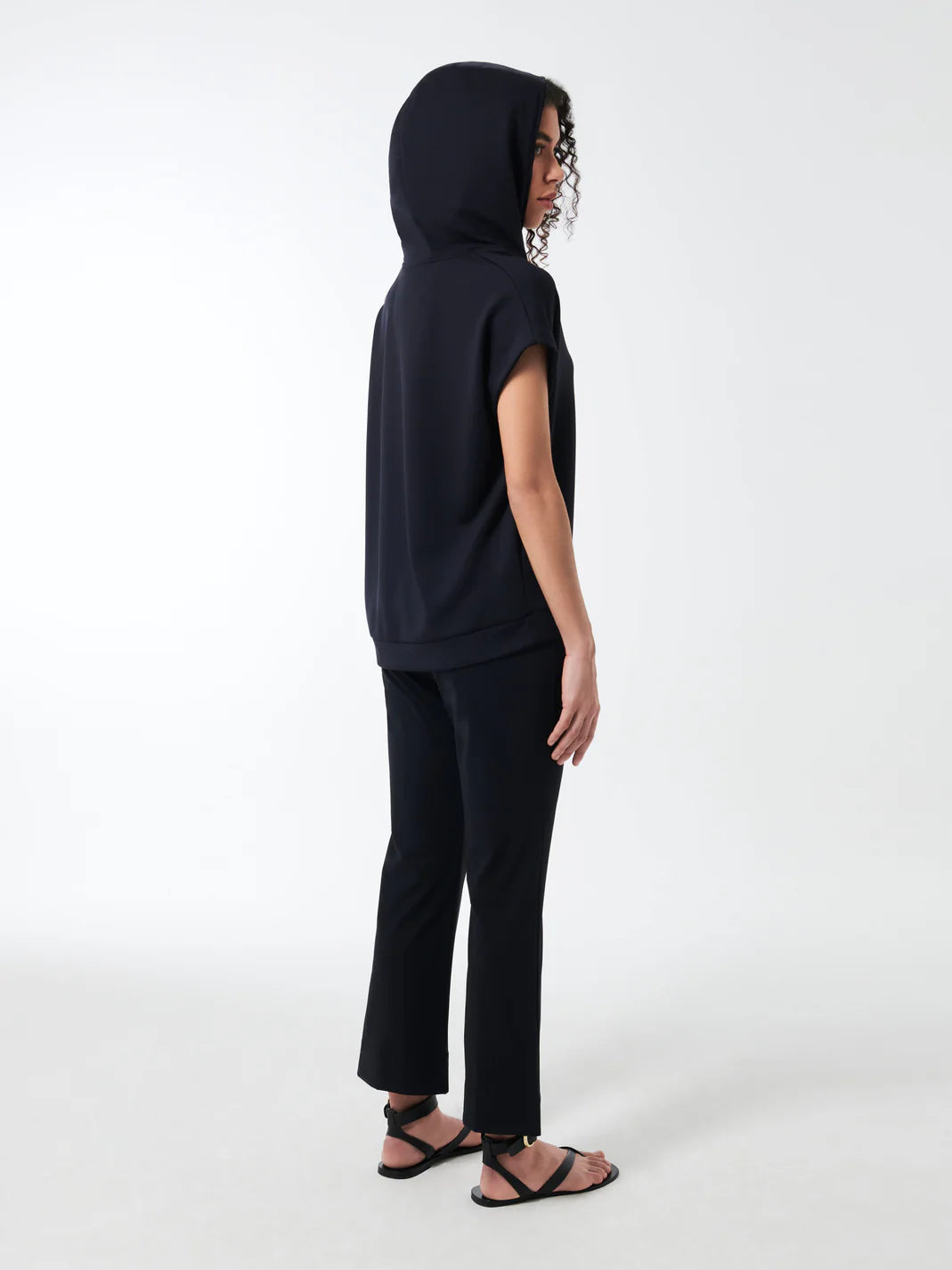 DS5-652 Felpa Duran Sleeveless Blue/Black Woman