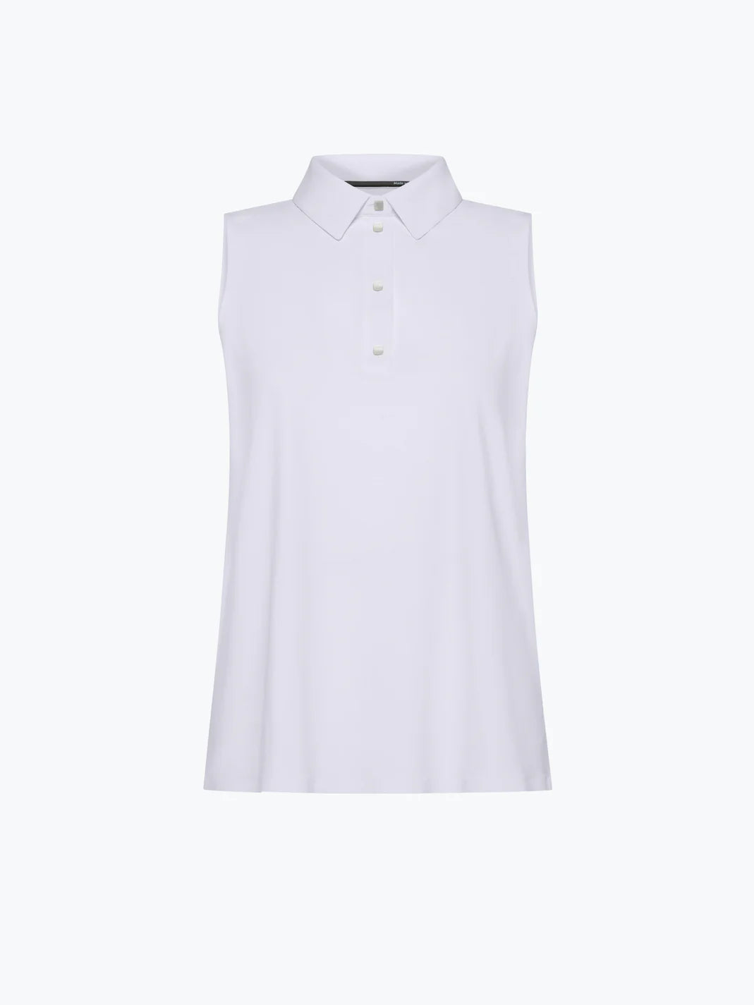 DS5-706 Polo Oxford Sleeveless White Woman