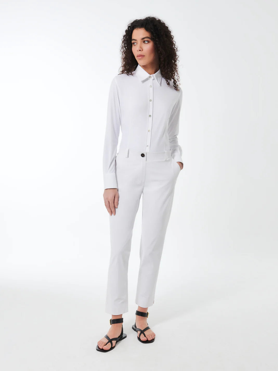 DS5-750 Camicia Oxford Bianco Woman