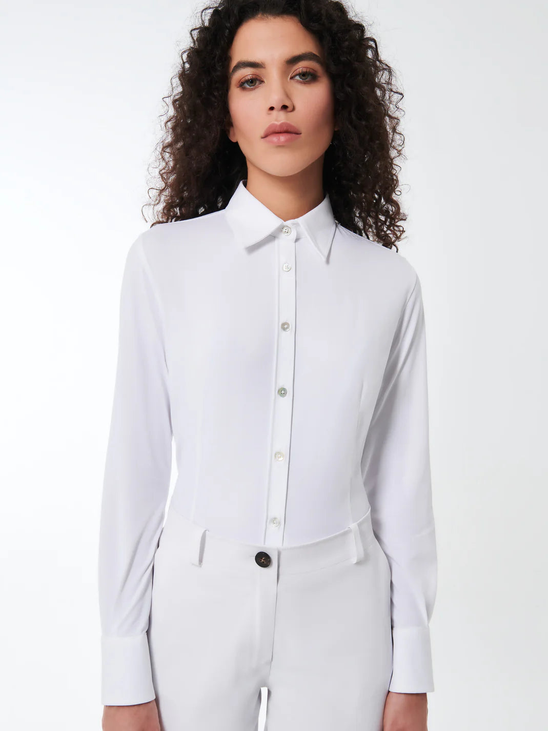 DS5-750 Camicia Oxford Bianco Woman