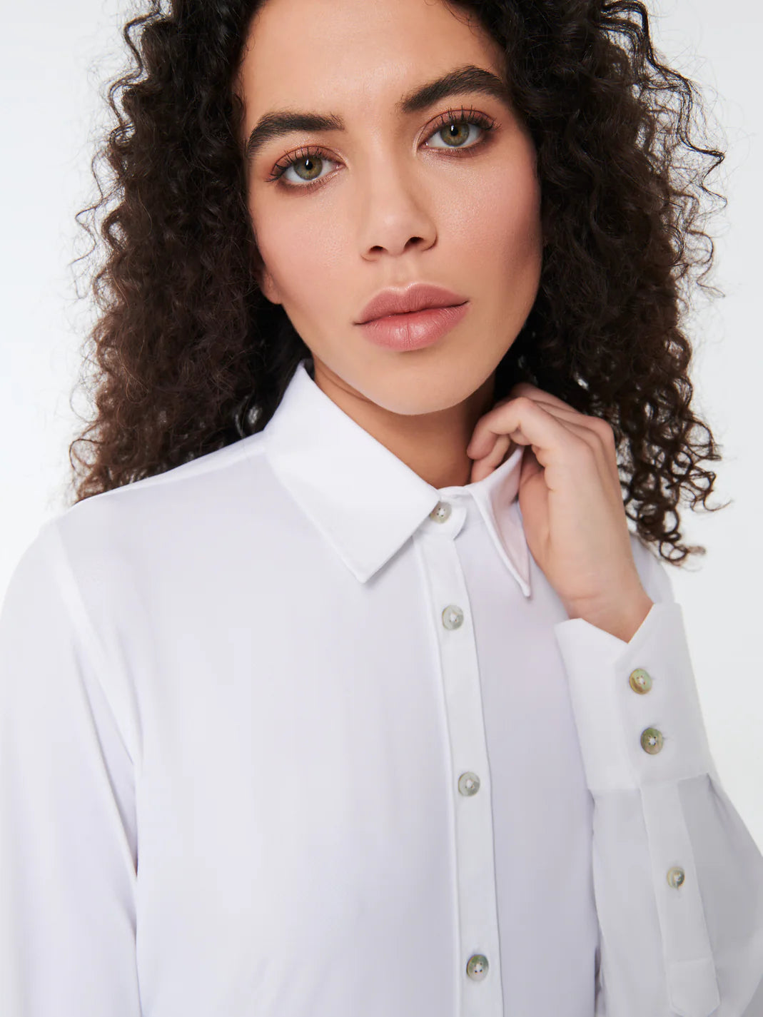 DS5-750 Camicia Oxford Bianco Woman