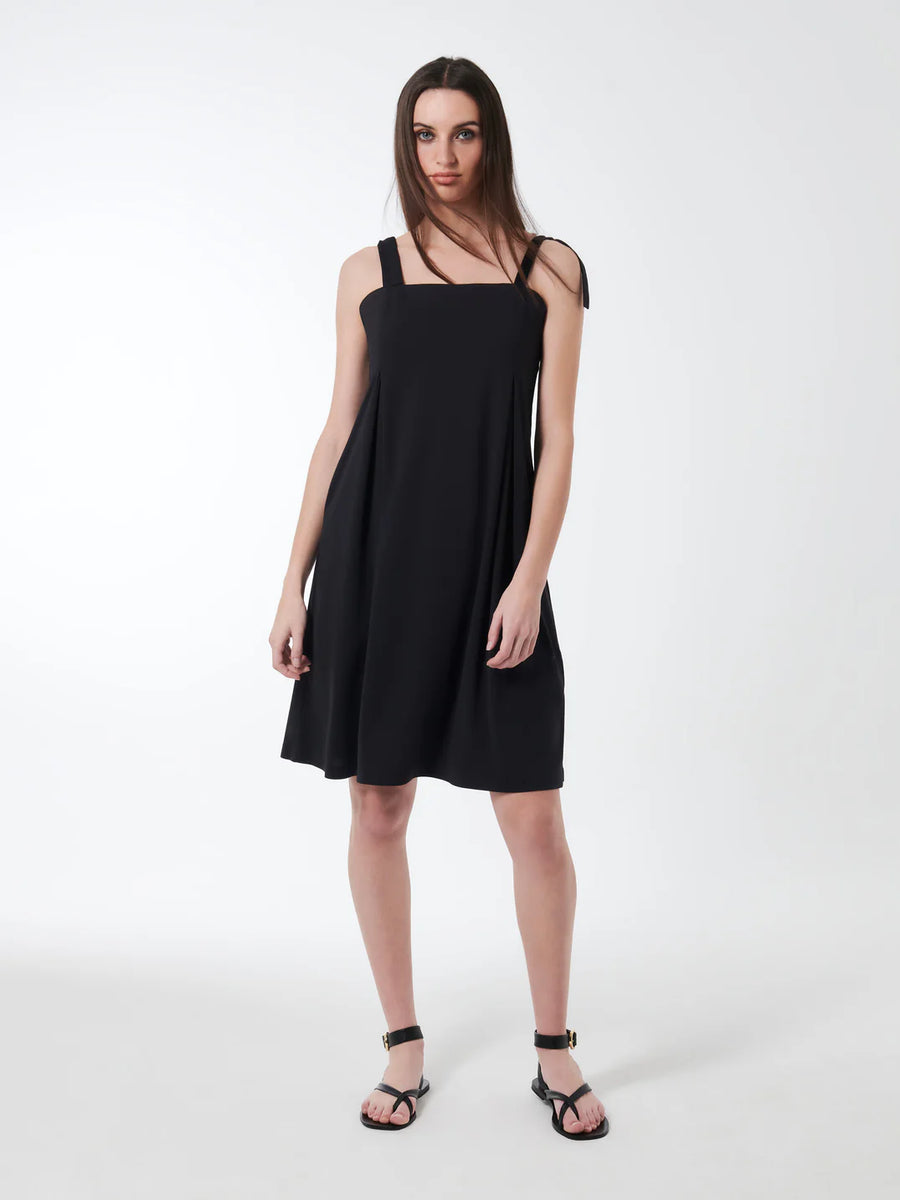 DS5-801 Abito Oxford Vest Black Woman