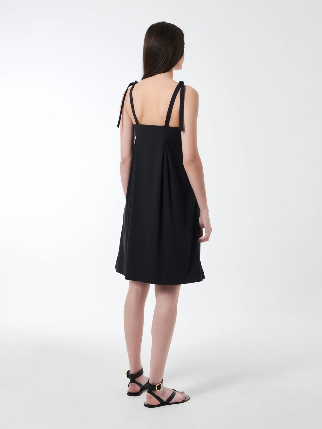 DS5-801 Abito Oxford Vest Black Woman