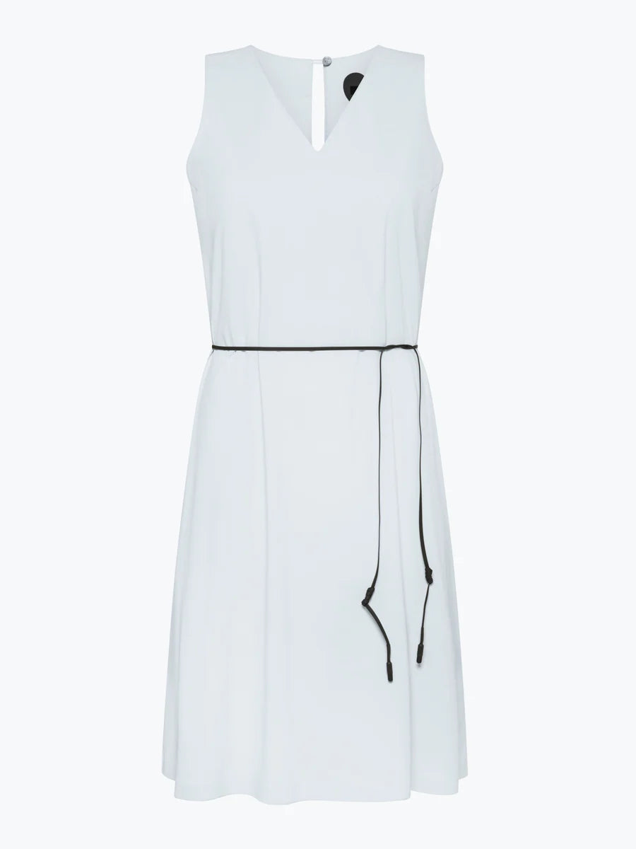 DS5-813 Abito Glassissimo Over V Bit of Blue Woman