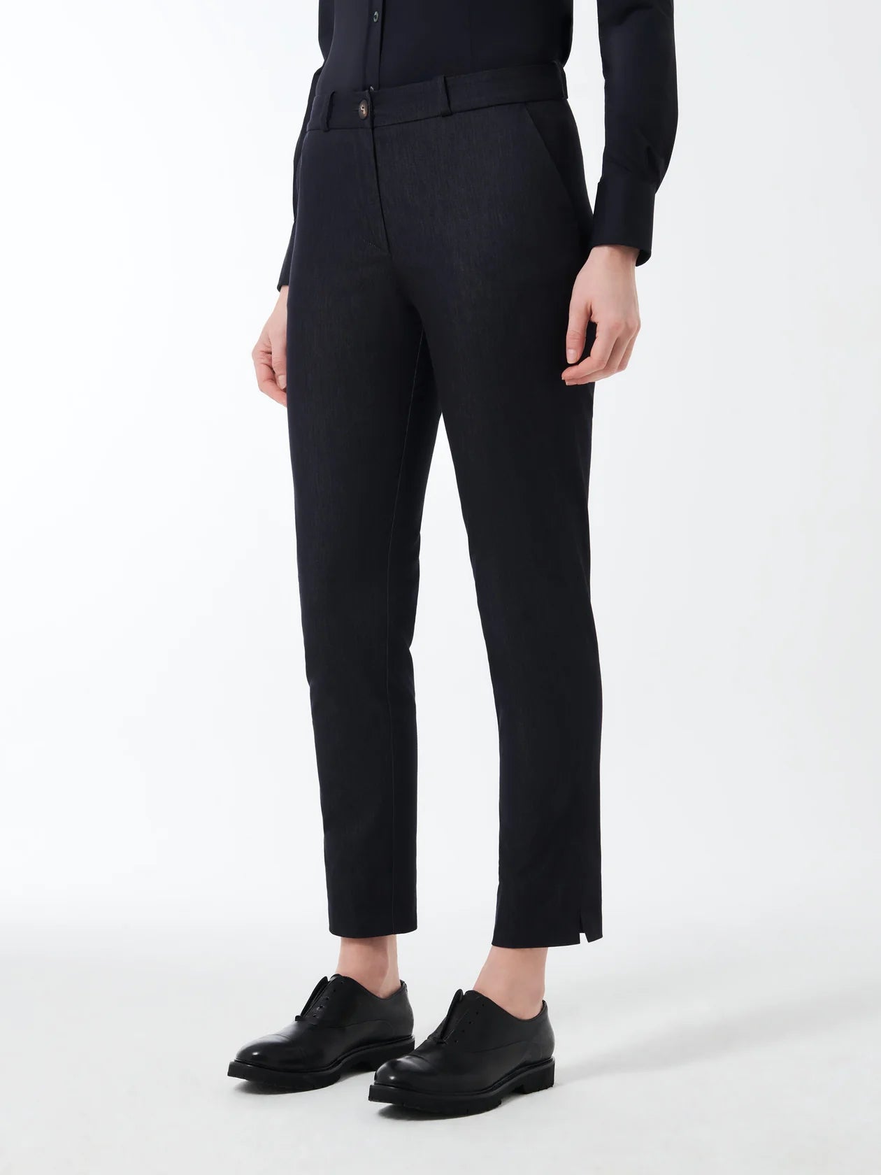 DS5-868 Pantalone Marina Chino Blue/Black Woman