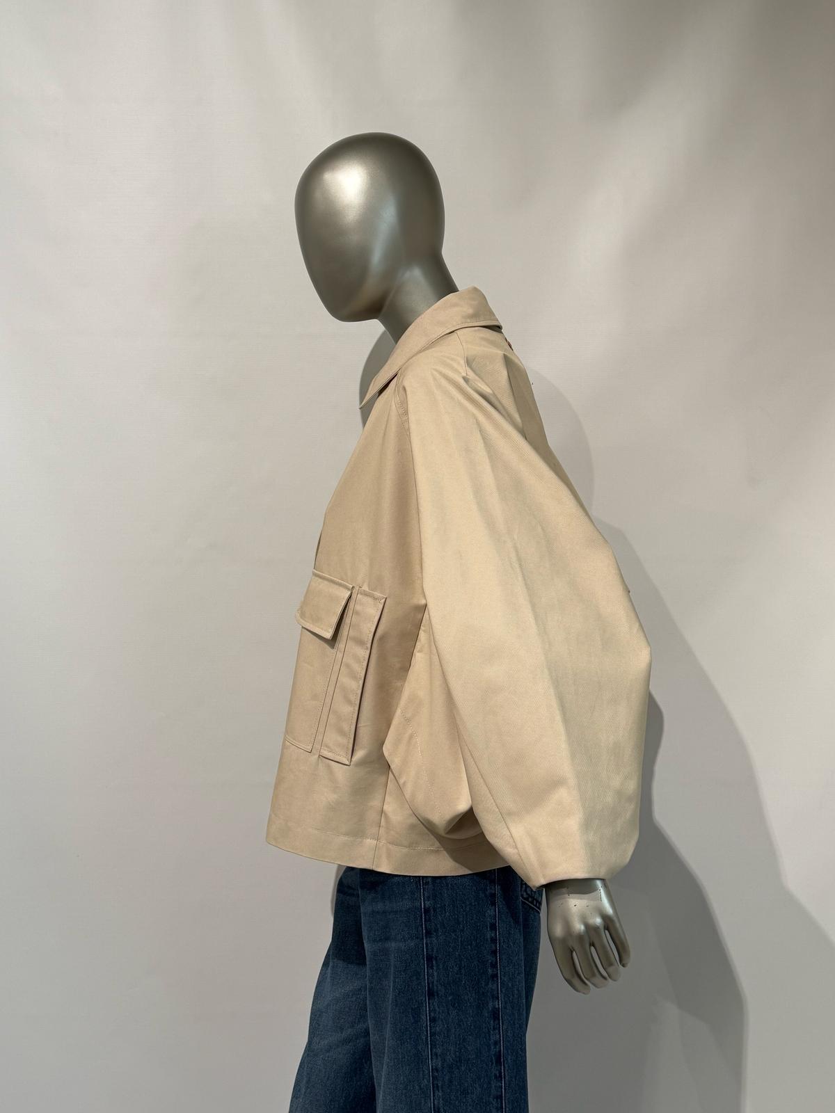 S5-9284 Giacca Corta Beige